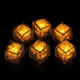 LED Ice Light Glowing Ice Cubes Touch Sensitive Lights Bar Atmosphere Light Lighting In Water For Juice Wine Drinking Glass