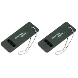 1-10PCS 3-Frequency Whistle High Decibel Survival Whistle Outdoor Hiking Camping Whistle Hunting Whistle Emergency Survival Tool