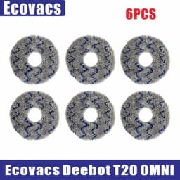 Ecovacs Deebot T20 Omni T20e Accessories Main Side Brush Mop Cloth HEPA Filter Dust Bag Replacement Spare Parts