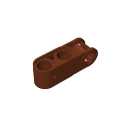 MOC PARTS GDS-936 Technical, Axle and Pin Connector Perpendicular 3L with 2 Pin Holes compatible with lego 42003 Assembles