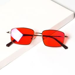 blue light glasses men Orange lens Red lens Clear lens Metal glasses blue light protection Blue light blocking glasses for male