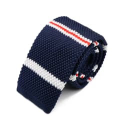 New 5.5cm Knitted Tie for Men and Women in Red Green Grey Striped Colorful Pattern Slim Fit Narrow Winter Tie Accessories Gift