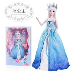 14 jointed very beautiful 29cm 11'' BJD Doll dolls Princess Hair + Makeup + Cloth +shoes pullip
