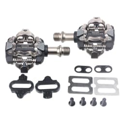RACEWORK MTB Bike Pedals 2 Sealed Bearings Dust/Water Resistance High Strength Bike Parts For Shimano SPD System