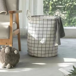 Large Capacity Laundry Storage Dirty Clothes Storage Basket with Handle Hamper Collapsible Laundry Basket Bathroom Accessories