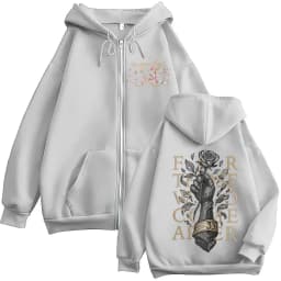 Game Clair Obscur Expedition 33 For Those Who Come After Zipper Hoodies Men Women Long Sleeves Zip Up Sweatshirts Jackets Coats