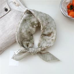 56cm Print Geometric Pattern Headscarf Scarf Square Scarves Kerchief Neckerchief Bandanas Neck Wraps Hair Ribbon Band Headband