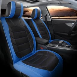 For Honda Pilot 2007-2021 5-Seat Car Seat Covers Full Set Leather Deluxe Cushion Front Rear Seat Back Cushion Pad Mat Backrest