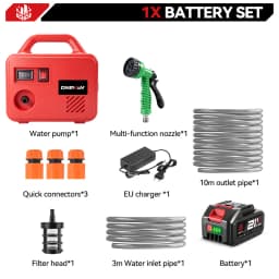 ONEVAN 260W Electric Water Pump 150M Cordless Watering Machine Rechargeable Garden Watering Tools For Makita 18V Battery Pin