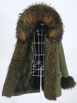 OFTBUY Winter Jacket Women Long Parka Real Fox Fur Coat Natural Raccoon Fur Collar Hood Thick Warm Streetwear Parkas New