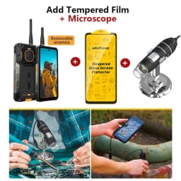 Ulefone Armor 26 Ultra Walkie Talki Rugged Smartphone 12GB+512GB Android 13 6.78 inch 15600mAh MediaTek Dimensity 8020 5G NFC