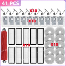 Fit For Roborock QR 798/ QR 598/ QV 35A/ QV 35S/ Qrevo L/ Qrevo L Pro/ Qrevo S Pro Parts Main Side Brush Filter Mop Cloth Bag