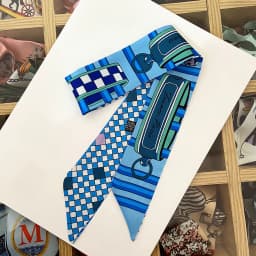 Printed Silk Scarf for Women Summer Lightweight Neck Scarf Collar Bandana Bag Strap Decorative Present Gift Accessories