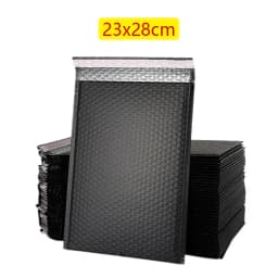 50PCS/Lot Black Foam Envelope Bags Self Seal Bubble Mailers Padded Envelopes Gift Bubble Mailing Bag Shipping Packages Bag