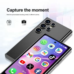 SERVO S27 MINI Android Palm Smartphone 3G WCDMA RAM 2GB ROM 16GB Google Play Face Unlock Dual SIM 4.0" Display Mini Smart Phones
