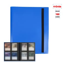 1Pc Card Binder 160/360/480 Trading Card Holder Book PP Cover Binder For Cards Durable Side Loading Card Book With Gaming Cards
