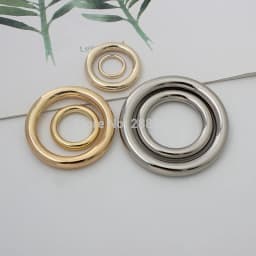 10-30pcs Webbing Strapping Metal Closed Round O Rings For Bags Parts Zinc alloy Backpack Collar Harness Snap Clasp Accessories