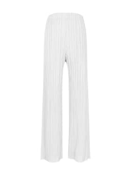 Spring Summer Autumn Women's Casual Elegant Miyake Designer Classical Loose Straight Pleated Pants High Waist Trousers In Stock