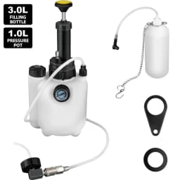 1L 0.75L/3L Car Brake Bleeder Hydraulic Pumping Fluid Pump Kit Oil Change Purge Tank Tubes Repair Tool