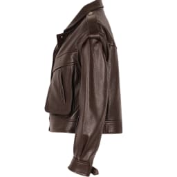 YOLOAgain High Quality Dark Brown Real Leather Jacket Women Sheepskin Biker Jacket Female 2024 Autumn