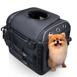 Motorcycle Pet Carrier Bag Dog Cat Bag for Street Glide Road King Electra Glide Passenger Seat Luggage Rack Touring Trike Models
