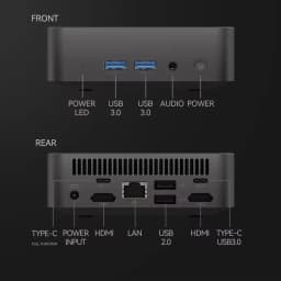 MINI PC Windows 11 Pro Core I9 10980HK 32GB RAM 1TB 2TB SSD WIFI 6 BT5.2 4K HD MINI Gaming Office Study Pc With 3 Years Warranty