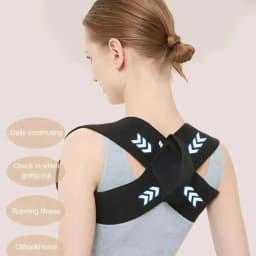 Adjustable Back Posture Corrector Belt, Shoulder Lumbar Support Strap for Hunchback Posture Correction Body Shaping