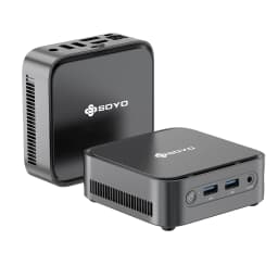SOYO M4 Power Mini PC AMD Ryzen 3 3250C Processor 8GB DDR4 RAM 256GB M.2 SSD Window 11 PRO WiFi5+BT5.2 High Performance Micro Home Office Computer