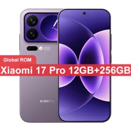 CN Global ROM Xiaomi 17 Pro 256GB/512GB 6.3” 1.5k AMOLED Screen Snapdragon 8 Elite Gen 5 50MP+50MP Camera 100W 6300mAh Battery