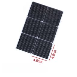 1/5Set Non-slip Self Adhesive Furniture EVA Table Chair Feet Pads Round Square Sofa Chair Leg Sticky Pad Floor Protectors Mat