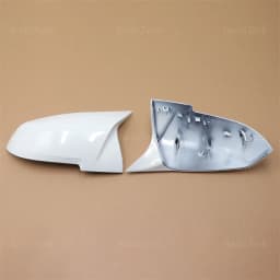 2x White mirror cover Black mirror cover Overlay for BMW 1 2 3 3GT 4 X1 E84 M2 i3 Series F20 F21 F22 F23 F30 F31 F32 F33 F34 F80