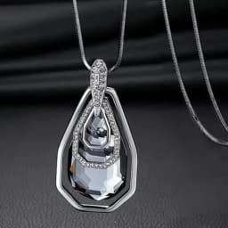Classic Geometric Irregularity Pendant Long Necklace for Women 2026 New Sweater Accessories Cute Gifts Hip Hop Jewelry