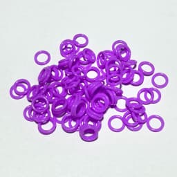 100pcs Pigeon Foot Rubber Ring Colorful Elastic Identification Rings For Carrier Pigeon Racing Pigeons Bird Appliances 8mm