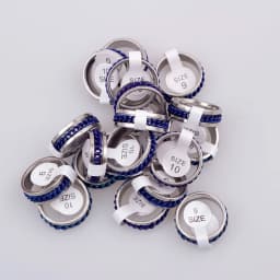 Wholesale Bulk 20pcs/Lots Rotatable Chain Spinner Stainless Steel Rings Decompression Jewelry For Men Women Mix Style