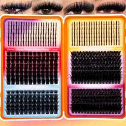 Thick Lash Clusters Wispy Eyelash Extensions Natural Volume Lash Extensions DIY Individual Lashes for Party Use Reuseable