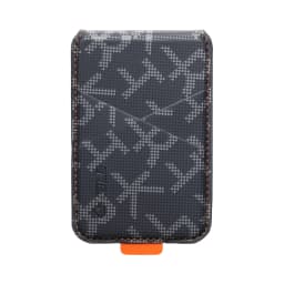 Luxury Camo Pattern Faux Leather For MagSafe Card Holder With Stand For iPhone Samsung Series RFID Anti-Skimming Wallet