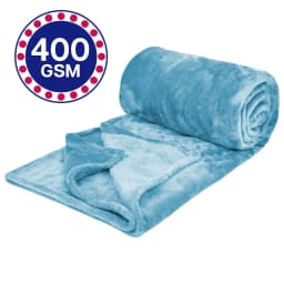 Fleece Blanket Solid Throw Blankets for Couch & Bed, Plush Cozy Fuzzy Blanket Super Soft & Warm Blankets for Fall and Winter