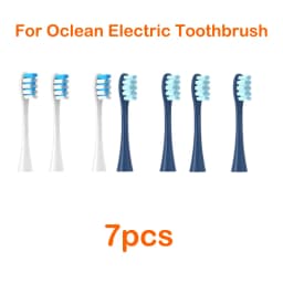 For Oclean Flow/X/ X PRO/ Z1/ F1/ One/ Air 2 /SE Replacement Heads Brush Heads Soft DuPont Sonic Toothbrush Vacuum Bristle