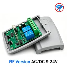 Universal Works With Tuya 433MHz Garage Gate Remote Control Receiver 433.92MHz Fixed Rolling Code Wifi Smart Switch Module Relay