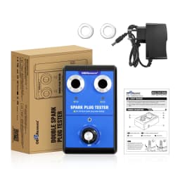 Car Spark Plug Tester 110V 220V Ignition System Tester Double Hole Spark Plug Analyzer 0-6000rpm Automoivo Detector Scanner