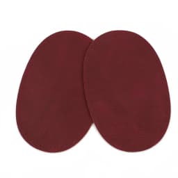 1Pair PU Leather Sew-on Oval Elbow Knee Patches DIY Repair Sewing Appliques Used for Alterations Repair Decoration on Clothing