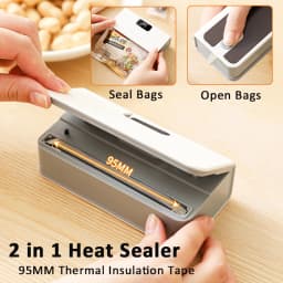 Plastic Bag Sealer Mini Heat Bag Sealing Machine USB Rechargeable Handheld Food Packaging Sealer Thermal Bags Sealing Machine