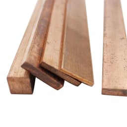 Copper Flat Bar Plate Strip Sheet Rods Various Sizes