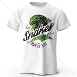 Essential Crew Neck Printed 100% Cotton T-Shirt, Soft & Breathable Short Sleeve Tee for Men & Women