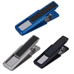 Stainless Steel Wallet Clip Multipurpose Double Sided Credit Card Holder Lightweight Portable Durable Alloy for Business Travel