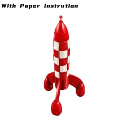 S S In Stock Moon Rocket Building Blocks Compatible 1283pcs Creative Rocket Ship Display Model Birthday Gifts for Adults Toys