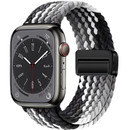 Braided Strap for Apple Watch Bands 40mm 45mm 41mm 44mm 42/46mm 49mm Magnetic Bracelet iWatch Series SE 7 5 6 8 9 10 11 Ultra3 2