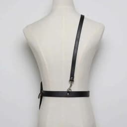 IEFB Straps All Math Men Women's Belt Mini- Packet New Fashion Black PU Leather Belts Clothes Accessories Multi-purpose 9Y116