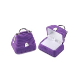 1 Pcs Exquisite Velvet Jewelry Box Container Wedding Ring Box for Earrings Necklace Bracelet Display Gift Box Holder