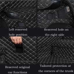 Car Trunk Mats For Toyota C-HR CHR IZOA AX10 AX50 2016-2022 Anti-dirty Cover Storage Pad Cargo Liner Carpet Rug Auto Accessories